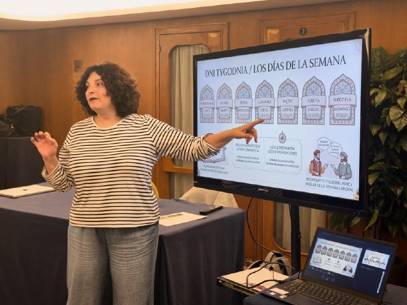 Lekcja języka hiszpańskiego